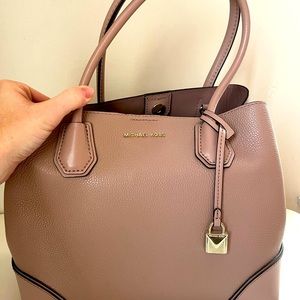 Pink/light mauve Michael Kors purse